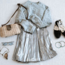 Dress apparel courier